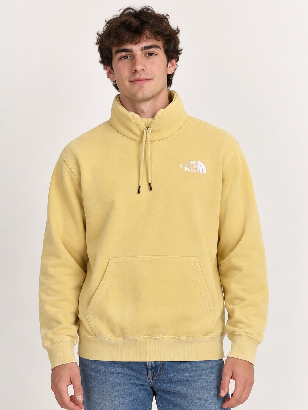 The North Face Yellow Hoodie